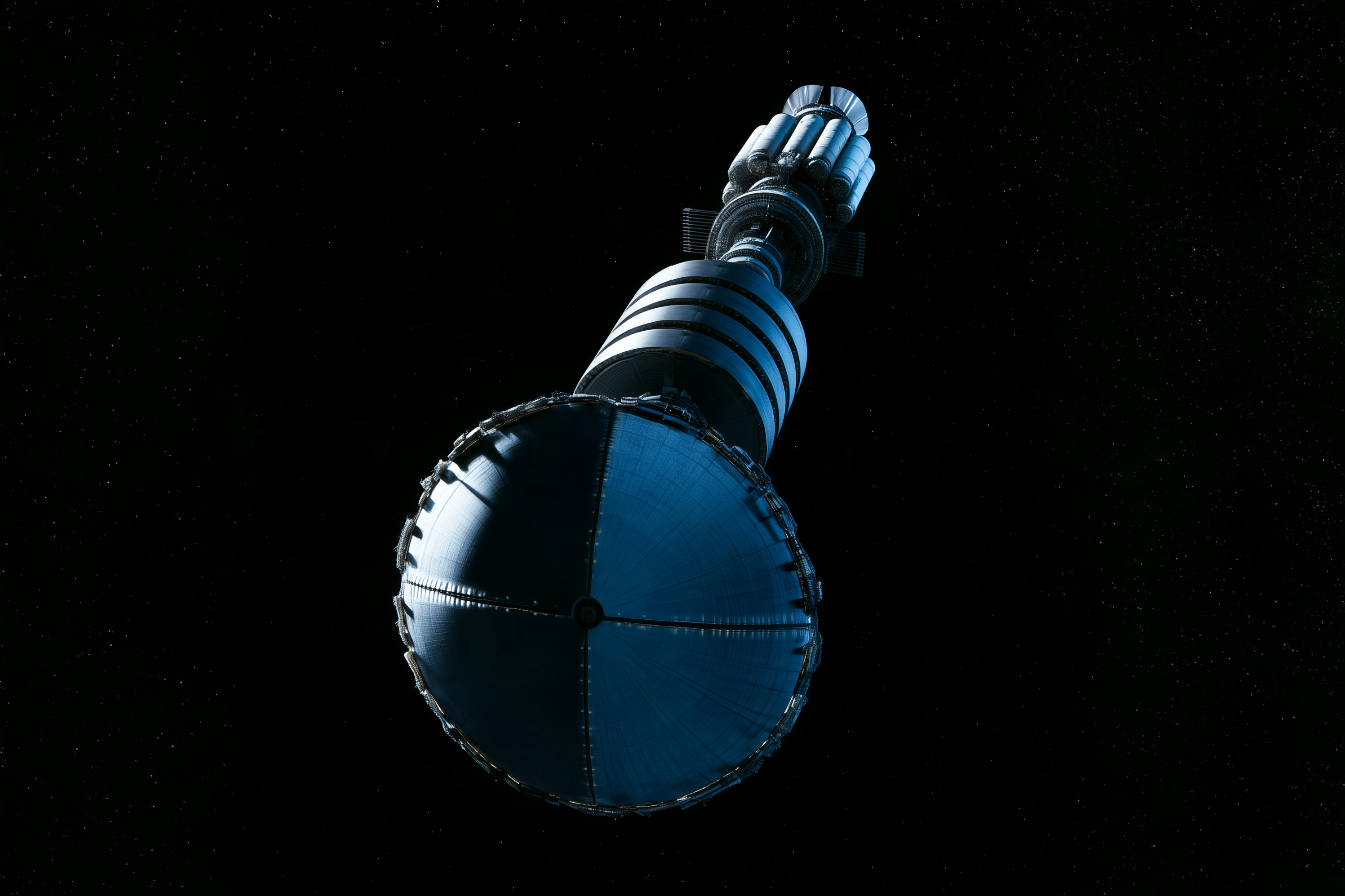 Lone Spaceship